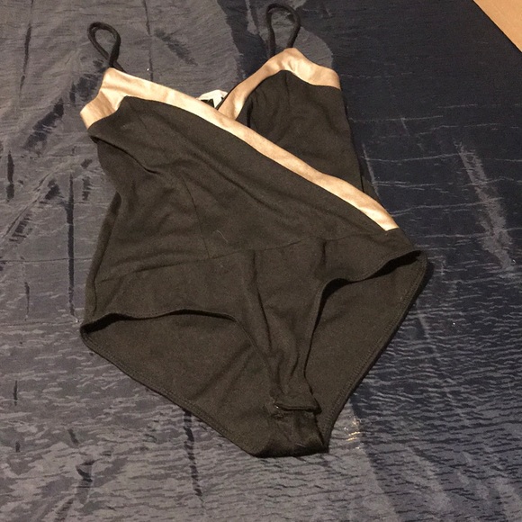 Black and tan bodysuit - Picture 3 of 4